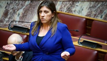 Ζ. Κωνσταντοπούλου: «Εγκληματική η εξωτερική πολιτική που ασκεί η κυβέρνηση»