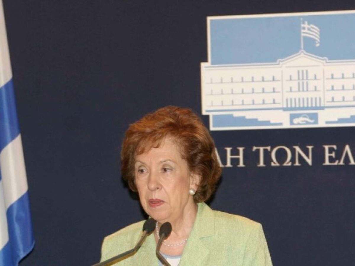 Άννα Ψαρούδα – Μπενάκη: Δημοσία δαπάνη η κηδεία της πρώτης γυναίκας προέδρου της Βουλής