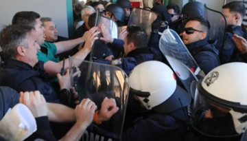 Αντιδράσεις για την αστυνομική επέμβαση κατά την επίσκεψη Γεωργιάδη στο Νοσοκομείο Νίκαιας