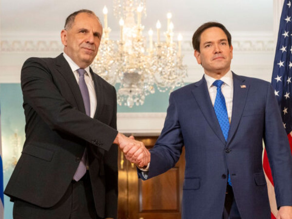 Απόψε το βράδυ η συνάντηση Γεραπετρίτη με Ρούμπιο στην Ουάσινγκτον