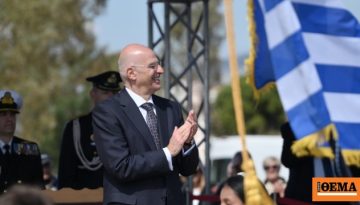 Δένδιας από Μεσολόγγι: Η ιερή πόλη παραμένει επί 200 χρόνια σύμβολο ευθύνης, θυσίας, συνέχειας και αξιοπρέπειας