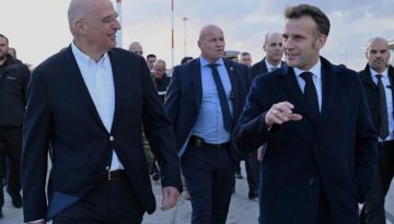 Δένδιας: Η παρουσία Μακρόν σε Κύπρο-Κρήτη υπογραμμίζει τη σημασία της στρατηγικής σχέσης Ελλάδας-Γαλλίας