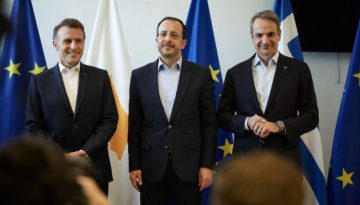 Κύπρος: Ικανοποίηση για το “σήμα ισχύος” Μητσοτάκη  Μακρόν – Η προειδοποίηση Ρούσσου για τα F16 της
