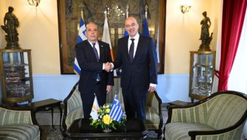 Συνάντηση Δένδια με Πάλμα: “Ισχυρό ενδιαφέρον από την Κύπρο για το σύστημα ‘Κένταυρος'” (Ε