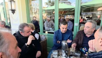 Αλέξης Τσίπρας: Για καφέ στην Κοζάνη ο πρώην πρωθυπουργός – Το απόγευμα η παρουσίαση της ”Ιθάκης 