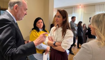 Δόμνα Μιχαηλίδου: Η παρουσία της στα εγκαίνια της Μονάδας Ημιαυτόνομης Διαβίωσης της Κιβωτού