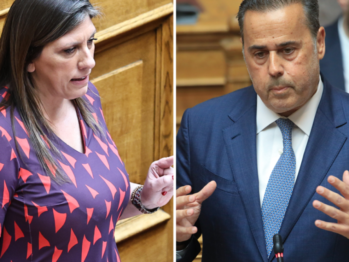 «Έχετε προϋπηρεσία στη λίστα Λαγκάρντ»: Άγρια κόντρα στη Βουλή ανάμεσα σε Κωνσταντοπούλου και Παπασταύρου