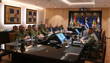 Εκτακτη σύσκεψη στο υπουργείο Αμυνας για τις εξελίξεις στη Μέση Ανατολή