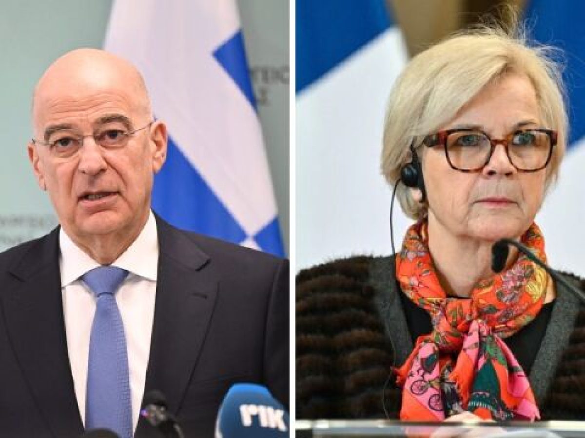 Επικοινωνία Δένδια με την Γαλλίδα ομόλογό του Κατρίν Βοτρίν: Στο επίκεντρο η αμυντική συμφωνία Ελλάδας-Γαλλίας