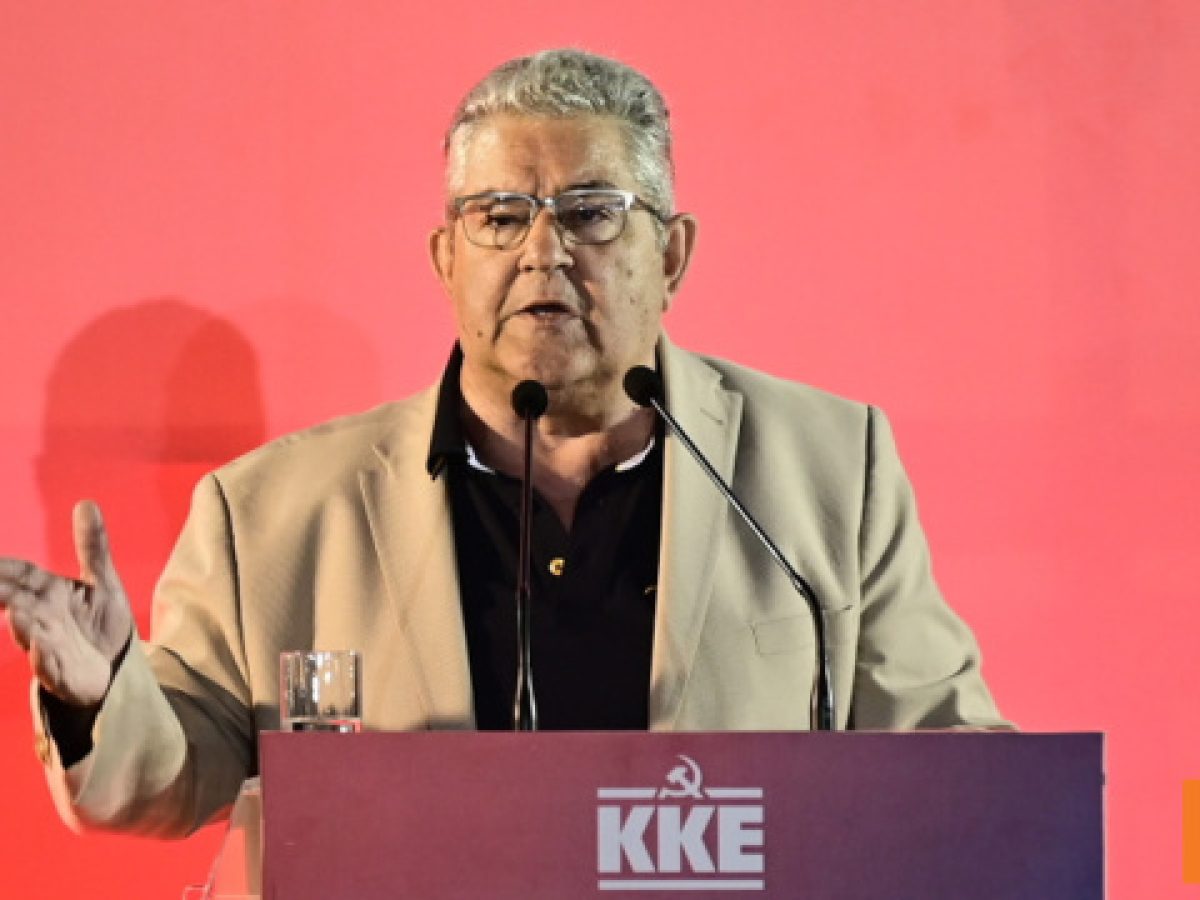 Επιμένει ο Κουτσούμπας: «Από τα 4 drones τα δύο στόχευαν τις βρετανικές βάσεις στην Κύπρο και τα άλλα δύο τη Σούδα»