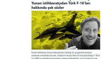 Επίθεση στον Σάββα Καλεντερίδη από τουρκικά ΜΜΕ! Δεύτερη στοχοποίηση μέσα σε 4 μήνες
