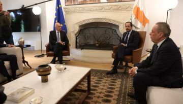 Είμαστε συνολικά και απολύτως στη διάθεση σας, είπε ο Δένδιας στον Χριστοδουλίδη – «Η Κύπρος δεν κείται μακράν»