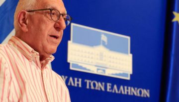 Κακλαμάνης από Λευκωσία: «Η Κύπρος δεν είναι και δεν θα μείνει ποτέ μόνη της»
