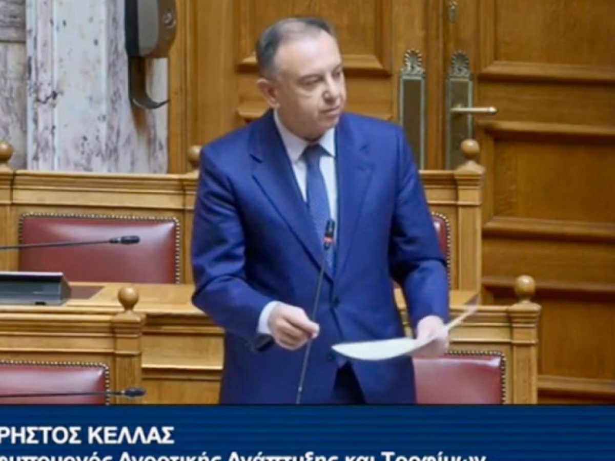 Κέλλας στη Βουλή: Σε εφαρμογή σχέδιο αντιμετώπισης του αφθώδους πυρετού στη Λέσβο