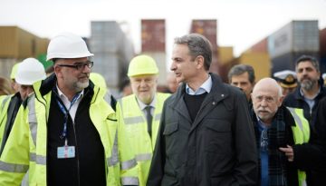 Κυριάκος Μητσοτάκης: Το λιμάνι της Θεσσαλονίκης θα μετατραπεί σε πλήρη διαμετακομιστικό κόμβο