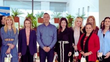 Κωνσταντίνα Καραμπατσώλη: Σε εκδήλωση της Ένωσης Αστυνομικών Υπαλλήλων Εύβοιας για την Παγκόσμια Ημέρα της Γυναίκας (Εικό