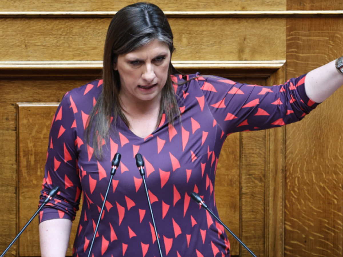 Κωνσταντοπούλου: «Απαιτούμε σύγκληση της Βουλής – Να πάψει να κρύβεται ο Μητσοτάκης»