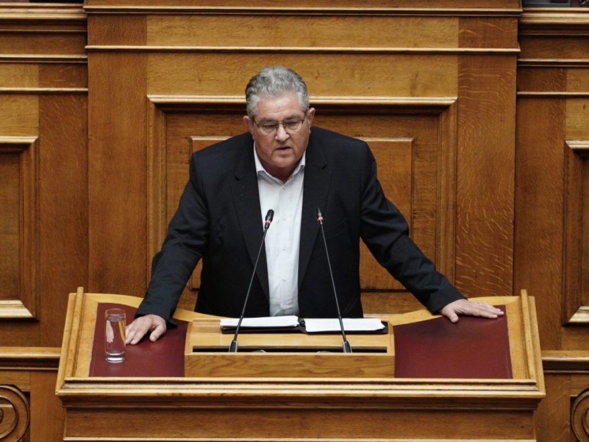 Κουτσούμπας: Κάλεσμα σε στρατιωτικούς για ενίσχυση της πάλης κατά των ιμπεριαλιστικών πολέμων