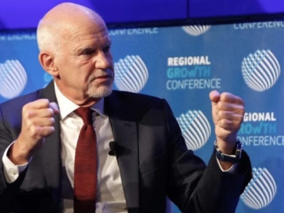 Με το σύνθημα “Αλλαγή” εμφανίστηκε ο Γιώργος Παπανδρέου