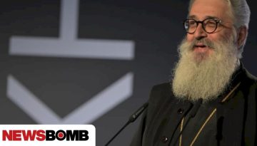 &Mu;&eta;&tau;&rho;&omicron;&pi;&omicron;&lambda;ί&tau;&eta;&sigmaf; Ά&nu;&theta;&iota;&mu;&omicron;&sigmaf; &sigma;&tau;&eta;&nu; &pi;&alpha;&rho;&omicron;&upsilon;&sigma;ί&alpha;&sigma;&eta; &tau;&eta;&sigmaf; &Iota;&theta;ά&kappa;&eta;&sigmaf;: &laquo;&Omicron; &theta;&rho;&eta;&sigma;&kappa;&epsilon;&upsilon;&tau;&iota;&kappa;ό&sigmaf; &phi;&alpha;&nu;&alpha;&tau;&iota;&sigma;&mu;ό&sigmaf; &mu;&epsilon; &kappa;ά&nu;&epsilon;&iota; &nu;&alpha; &phi;&omicron;&beta;ά&mu;&alpha;&iota;&raquo;