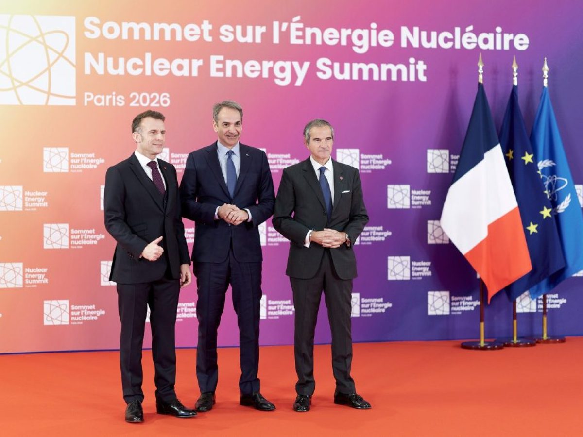 Μητσοτάκης από Παρίσι: «Να διερευνήσουμε αν η πυρηνική ενέργεια μπορεί να έχει ένα ρόλο στο ελληνικό ενεργειακό σύστημα»