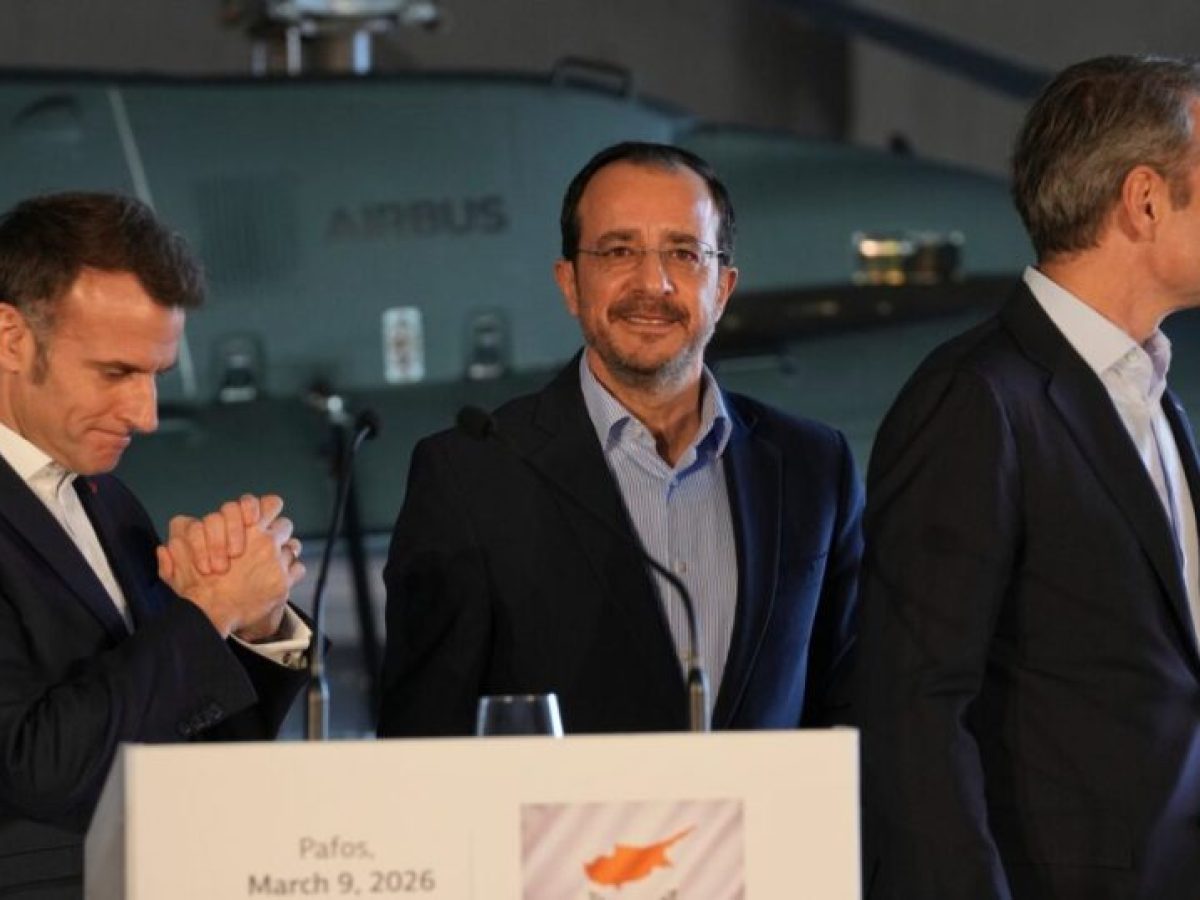 Μητσοτάκης και Μακρόν από την Πάφο: Η Κύπρος δεν είναι μόνη, η ασφάλειά της είναι ευρωπαϊκή υπόθεση