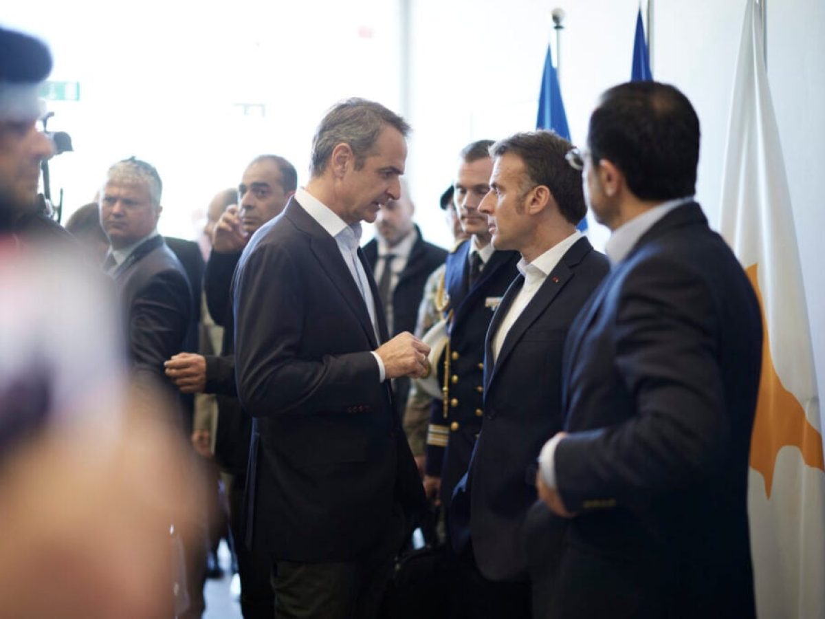 Μητσοτάκης-Μακρόν-Χριστοδουλίδης: Μήνυμα ευρωπαϊκής ισχύος και αλληλεγγύης από την Πάφο