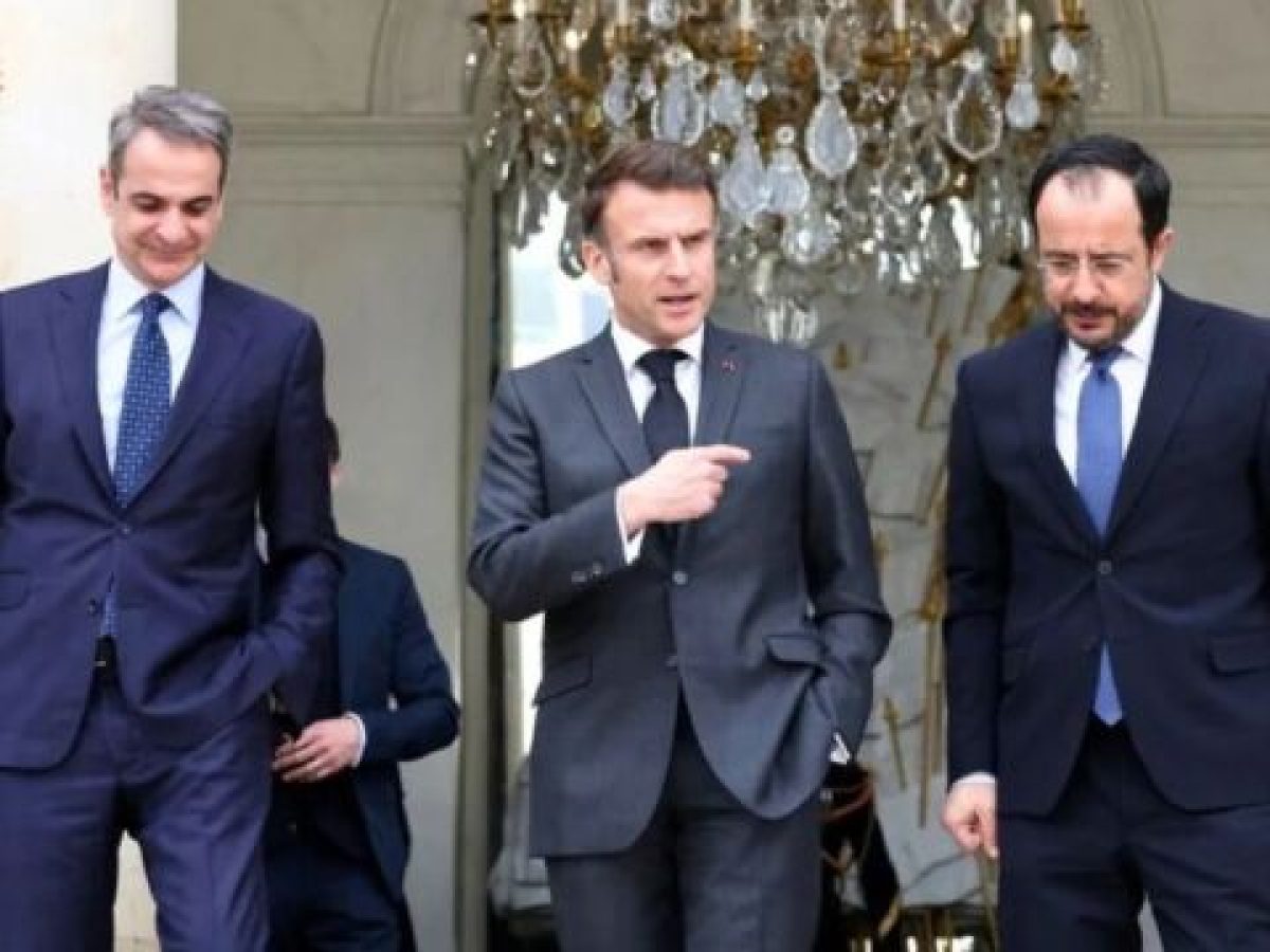 Μητσοτάκης  Μακρόν στην Κύπρο: Τριμερής με Χριστοδουλίδη και μήνυμα ασφάλειας στην Ανατολική Μεσόγειο