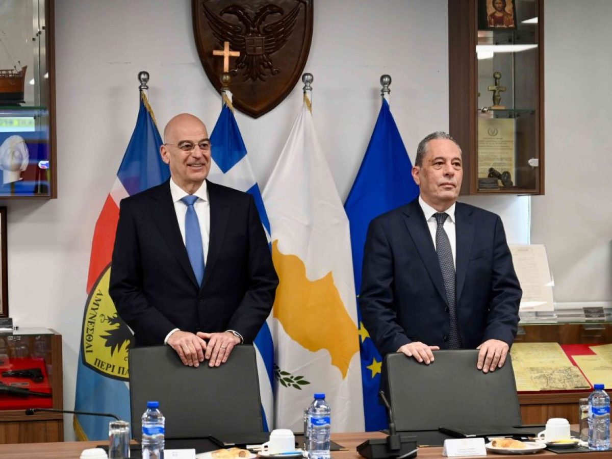 Ν. Δένδιας: Ιστορικά και εθνικά ασυγχώρητο η Ελλάδα να γυρίσει την πλάτη στην Κύπρο