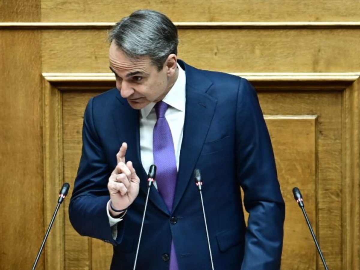 Ο Κυριάκος Μητσοτάκης ενημερώνει την Τετάρτη τη Βουλή για τη Μέση Ανατολή