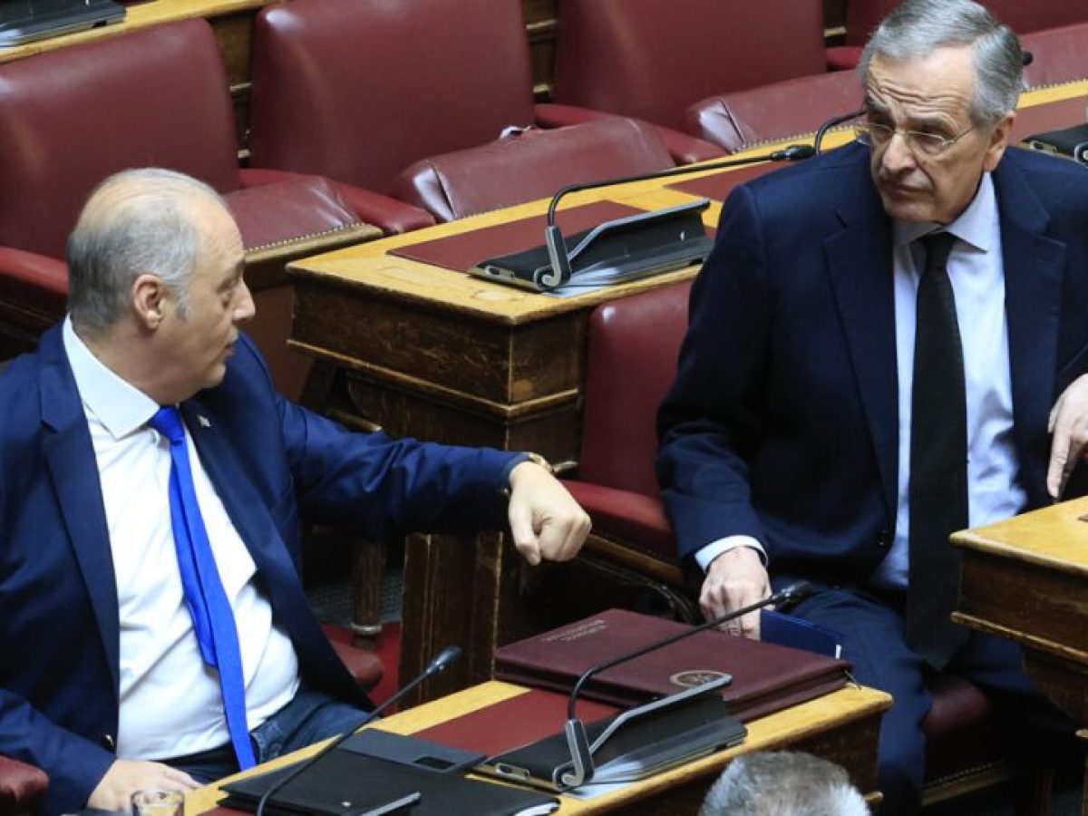 Ο Σαμαράς παραχώρησε τη σειρά του στον Βελόπουλο