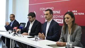 Οριακές ισορροπίες στη Νέα Αριστερά: Πιέσεις στον Χαρίτση, εσωκομματικοί κραδασμοί και σενάρια για την επόμενη μέρα