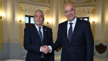 Πάλμας μετά τη συνάντηση με Δένδια: Έτοιμες Ελλάδα και Κύπρος για ανθρωπιστικές αποστολές και ειρηνευτικές πρωτοβουλίες