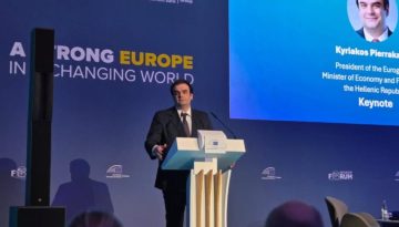 Πιερρακάκης: «Η Ευρώπη πρέπει να κινηθεί γρήγορα απέναντι σε μια ανησυχητική και βαθιά κρίση»