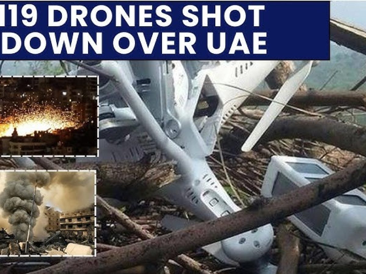 Πλάνα από κατάρριψη ιρανικών drones…Από την αεράμυνα των UAE