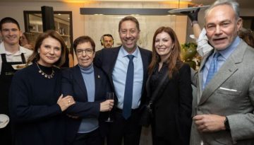 Πλήθος κόσμου στα εγκαίνια των νέων γραφείων της δικηγορικής εταιρείας του Αργύρη Αργυριάδη – Ποιοι έδωσαν το παρών (Εικό
