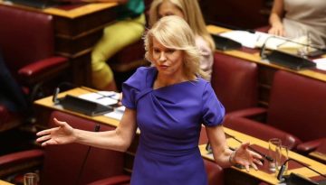 Σφυροκόπημα από τη Θεοδωρα Τζάκρη σε Δένδια και Αδωνι Γεωργιάδη για τον θάνατο 55χρονου αστυνομικού