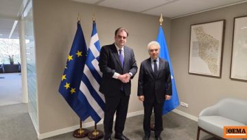 Συνάντηση Πιερρακάκη με τον εκτελεστικό διευθυντή του Διεθνούς Οργανισμού Ενέργειας