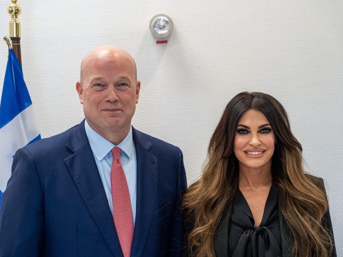 Συνάντηση της Κίμπερλι Γκίλφοϊλ στην Αθήνα με το μόνιμο αντιπρόσωπο των ΗΠΑ στο ΝΑΤΟ