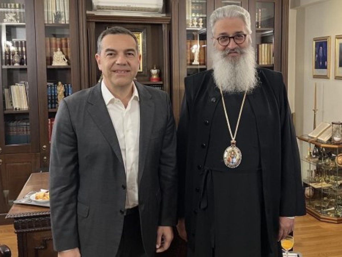 Συνάντηση Τσίπρα με τον Μητροπολίτη Αλεξανδρούπολης, Άνθιμο