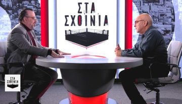 &Sigma;&tau;&alpha; &Sigma;&chi;&omicron;&iota;&nu;&iota;ά:  &Eta; &ldquo;&epsilon;&lambda;&lambda;&eta;&nu;&omicron;&pi;&omicron;ί&eta;&sigma;&eta;&rdquo; &tau;&omicron;&upsilon; &pi;&omicron;&lambda;έ&mu;&omicron;&upsilon; &kappa;&alpha;&iota; &tau;&omicron; &sigma;&tau;&omicron;ί&chi;&eta;&mu;&alpha; &tau;&omicron;&upsilon; &Mu;&eta;&tau;&sigma;&omicron;&tau;ά&kappa;&eta;
