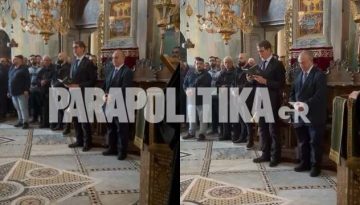 Στο Άγιον Όρος ο Παύλος Ντε Γκρες: Έψαλε το Πατέρ Ημών στην κυριακάτικη Θεία Λειτουργία (Βίντεο)