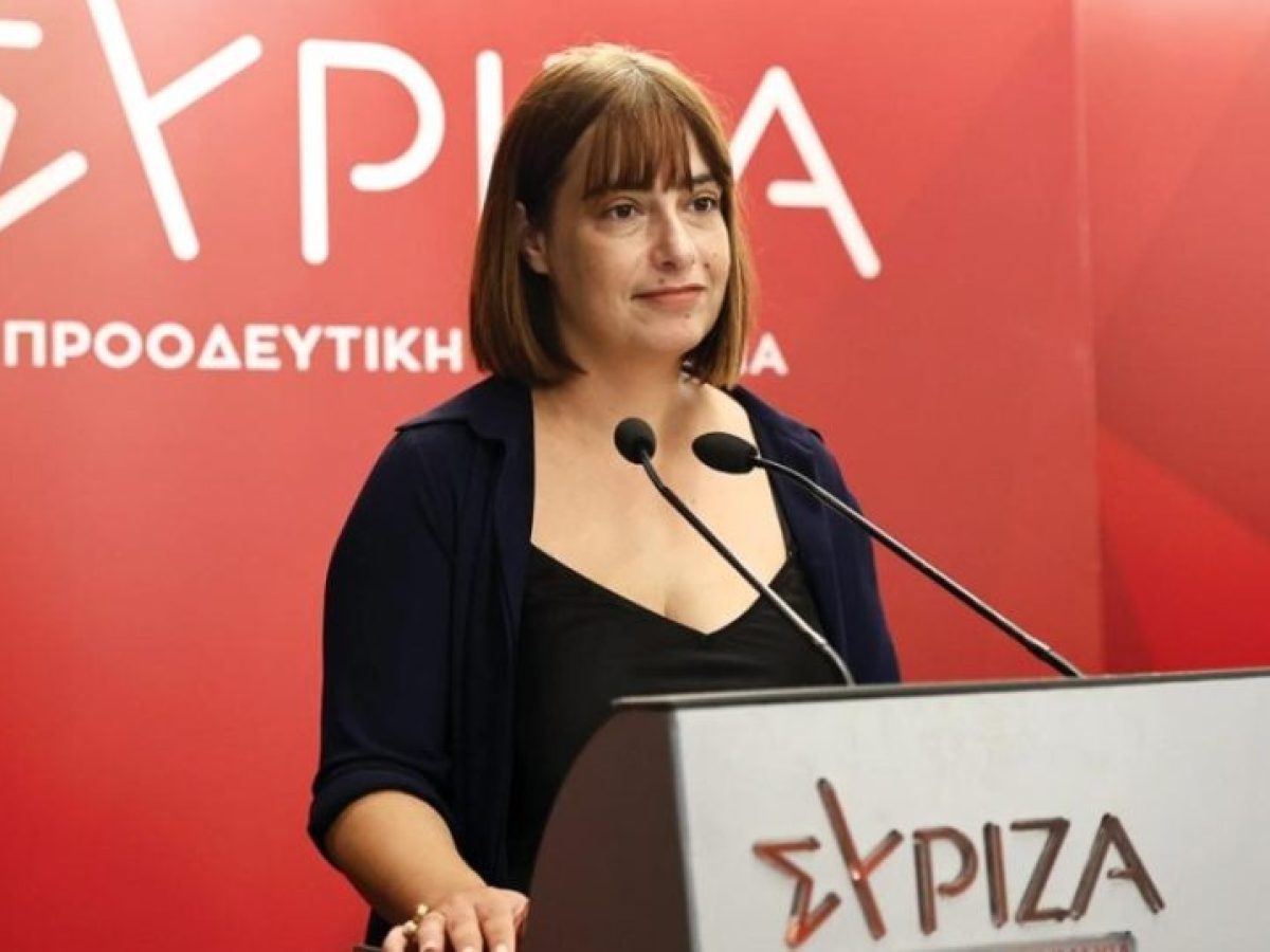 Σβίγκου: «Η Ελλάδα οφείλει να έχει μια καθαρή θέση υπέρ της ειρήνης, της διπλωματίας και του διεθνούς δικαίου»