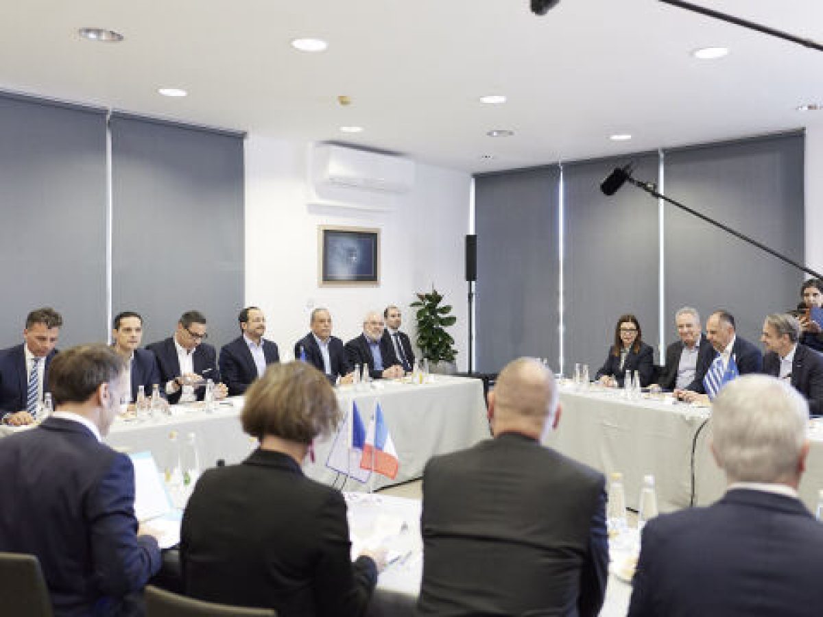 Τι ειπώθηκε στην τριμερή συνάντηση Μακρόν, Μητσοτάκη, Χριστοδουλίδη