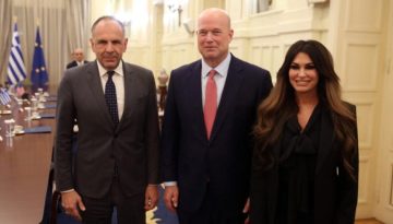 Τι συζήτησε ο Γεραπετρίτης με τον μόνιμο αντιπρόσωπο των ΗΠΑ στο NATO