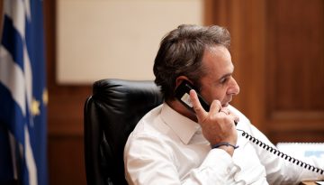Τηλεφωνική επικοινωνία με τον Νετανιάχου και τον πρόεδρο του Λιβάνου είχε ο Κ. Μητσοτάκης