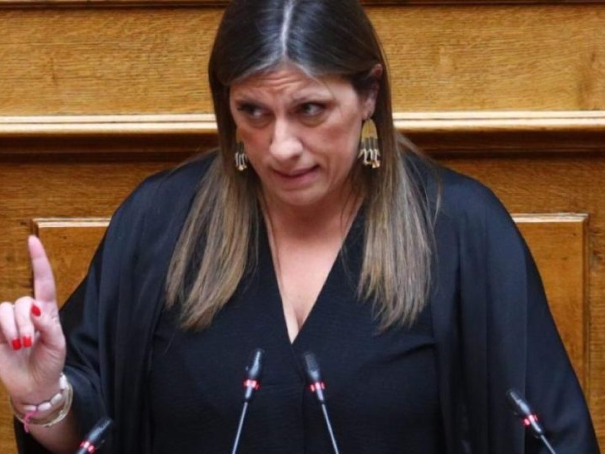 Ζωή Κωνσταντοπούλου: Υπάρχουν μεγαλύτερες και καταλληλότερες αίθουσες για τη δίκη των Τεμπών