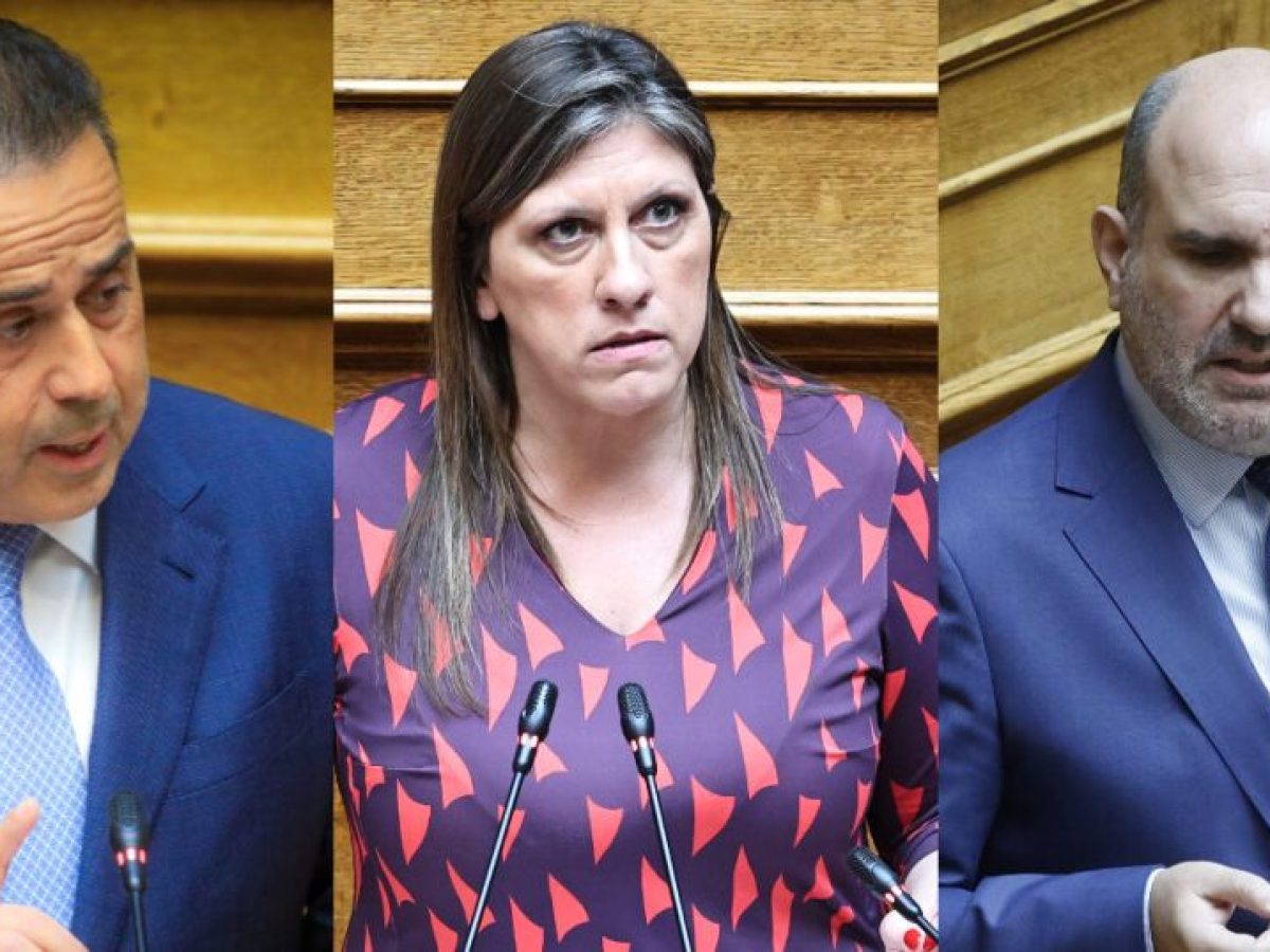 Ζωή Κωνσταντοπούλου: Άγρια κόντρα με Παπασταύρου και Μαρκόπουλο μετά την αναφορά της στη Σοφία Μητσοτάκη