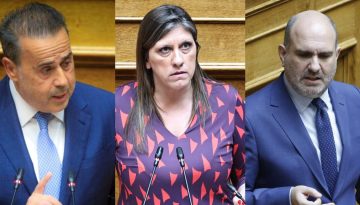 Ζωή Κωνσταντοπούλου: Άγρια κόντρα με Παπασταύρου και Μαρκόπουλο μετά την αναφορά της στη Σοφία Μητσοτάκη