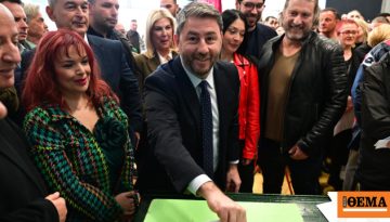 Ανδρουλάκης: Η συμμετοχή ξεπέρασε κάθε προσδοκία, ψήφισαν 174.813 για εκλογή συνέδρων του ΠΑΣΟΚ